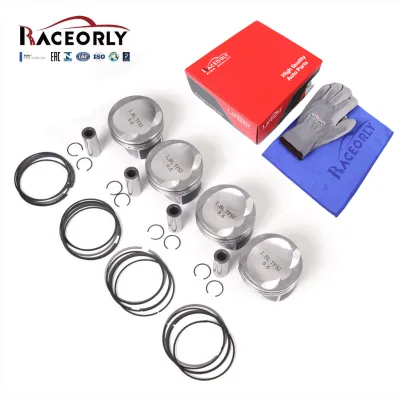 Car Accessories Engine Parts Ea888 Pistons Ring and Piston Kits for vw Volkswagen Audi Ea8881.8 Tfsi Piston Fine Pin 06j107065a