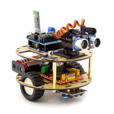 Wireless Control Smart Car Learning Kit Intelligent Smart Little Turtle Robot Kit Educational Toy