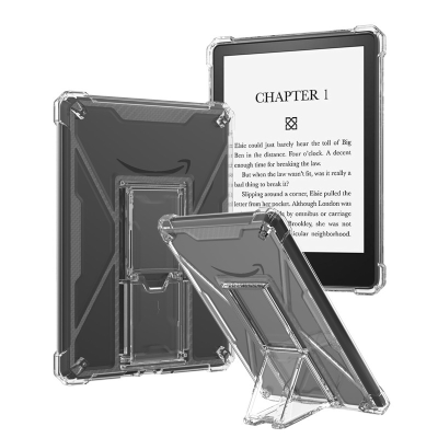 Wholesales Shockproof Clear Cover for Kindle Paperwhite 12 PaperWhite 6 Kindle Colorsoft 7inch 5 6 6inch TPU Funda Case Stand