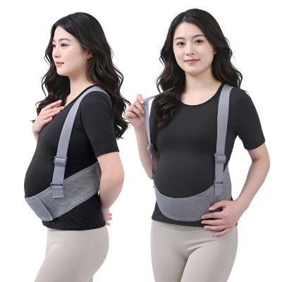 Wholesale New Arrival Adjustable Maternity Waist Belt With Cotton Blend Fabric for Posture Correction Prenatal Back Relief Wrap