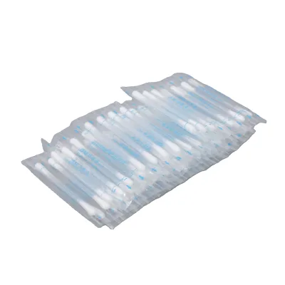 Alcohol Filled Swab Individual 50 Sticks of Alcohol Packed Best Selling Alcohol Liquid Filled Cotton Swabs Plus