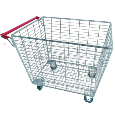 Supermarket Logistics Turnaround Tally Net Basket Truck Picking Grid Trolley Service Equipment Shopping Cart