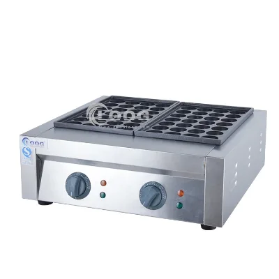 High Quality Commercial Takoyaki Equipment Electric Mini Waffle Maker for Sale