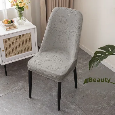 3D Carved Curved Elastic Universal Dining Chair Stool Cover Anti-Cat Scratch Anti-Slip Durable Dustproof Beautification
