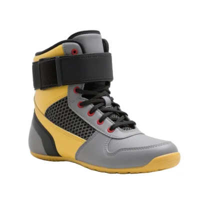 Custom Unique Design Professional Training Competition Lightweight Sports Gym Outdoor Boxing Shoes