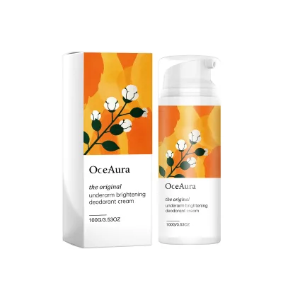 Wholesale OCEAURA Armpit Underarm Brightening Whitening Deodorant Cream Spray 100ml