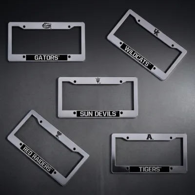 Factory Price Frost Resistant Quick Installation Heavy Duty Black Car License Plate Frame for Sale