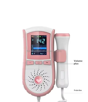 Manufacturers Wholesale Fetal Pulse Monitor Medical Ultrasonic Doppler Foetal Heartbeat Detector