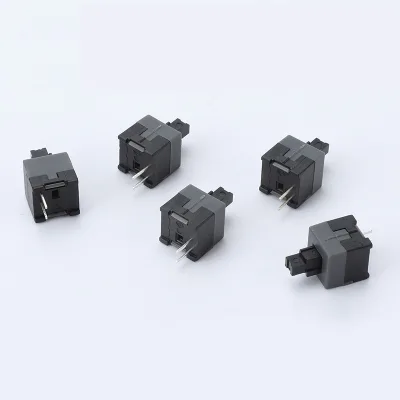 KFC-04B-845-2GS Miniature Pushbutton Switch 8.45 2P Self-Locking SPST Rocker Switches 24V DC 10A