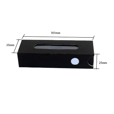 IDO Customized Child Proof Safety Button Lock Cartridge Packaging Sliding Box Child Resistant Paper Box With Insert