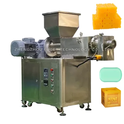 Factory Price Small Scale bar Laundry Toilet Soap Making Machine for Home Mini Lab Soap Plodder Machine