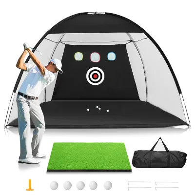 Wholesale High Quality Golf Hitting Net with Practice Mat for Golf Chipping and Training