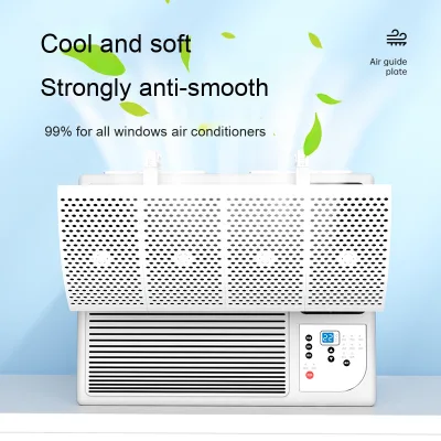 Universal Postpartum Window Air Conditioner Parts Small Wind Deflector Guide Hood Adjustable Cold Air Wind Shield for Small