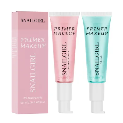 Natural Gel Face Primer with Moisturizing & Brightening Benefits for All Skin Types 30ml Private Label Makeup Base