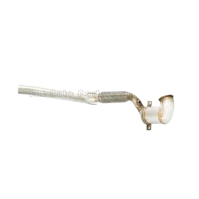 Auto Parts Modify Exhaust System Flexible Pipe with Euro 3 Three-way Catalytic Converter Kit Compatible Tiguan L