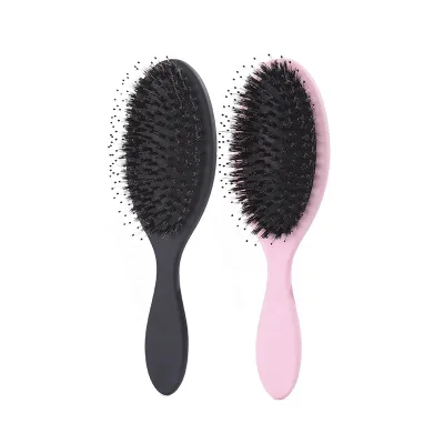 Best Quality Boar Bristle Paddle Waterproof Detangling Hair Brush for Wig Salon & Home Use