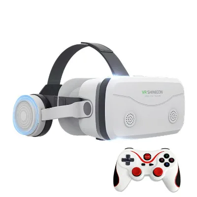3D VR Glasses Virtual Reality Headset Immersive Experience VR Glasses Remote 360 Viewer Smart VR Headset for Games Movies