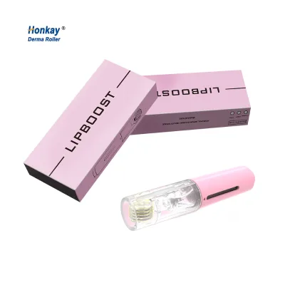 Customized Logo Color Black Pink Massage Roller Skin Care Face Massage Tool Beard and Hair Roller Skin Roller 105