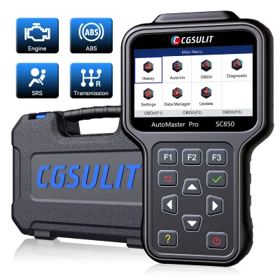 SC850 Universal Auto Vehicle Tools OBD OBD2 Code Reader Tool Diagnostic Connector for Automotive Car Scanner Machine