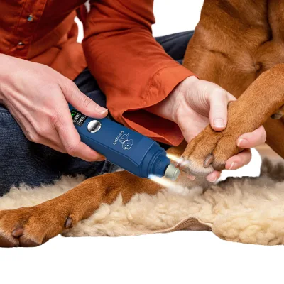 Portable & Rechargeable Electric Dog Nail Grinder Trimmer Sustainable Stainless Steel Small Pet Grooming Product for Cats Dogs