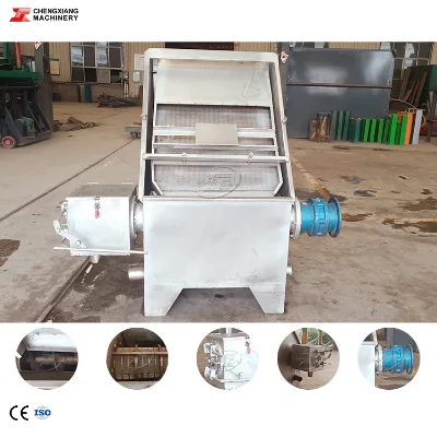 Chengxiang New 220V Animal Waste Chicken Cow Dung Manure Dewatering Machine with Motor and Pump Screw Press