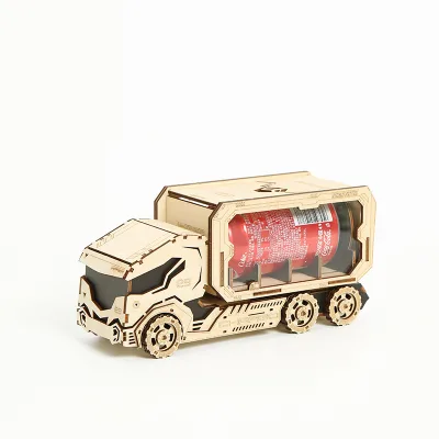 Cheap 3d Wooden Puzzle Leisure and Entertainment Diy 3d Wood Car Puzzle
