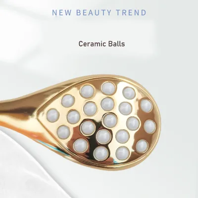 Customised Facial Massager Skin Beauty Instrument Lifting & Introducing Instrument Ceramic Roller Balls
