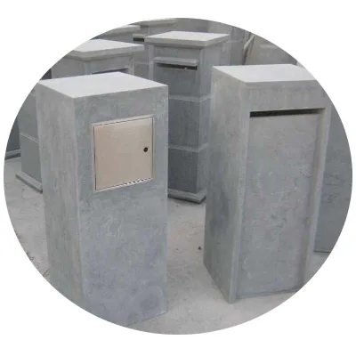 Bluestone Mailbox Blue Limestone Letterbox