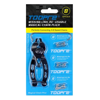 6/7/8/9/10/11/12 Speed Toopre Mini Bike Chain Quick Link Tool Sets with Missing Link Magic Buckle MTB Bicycle Repair Tools