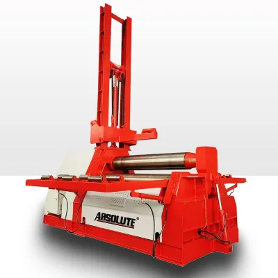 Factory Supply W12 4-Roller Pinch Rolling Machine for Stainless Steel Sheets in Food Processing Industry