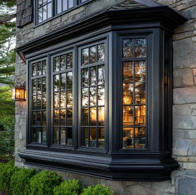 Sunnysky 3-Dimensional Space Expansion Maximum Natural Light Injection Aluminum Residential Bay Window