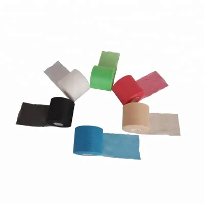 China Manufacturer PU Athletic Sports Elastic Underwrap Foam Bandage 2-3/4 Inch (7 Cm) Width 30 Yards (27.5 M) Length CE EN 149
