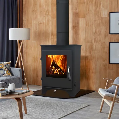 Double-sided fireplaces