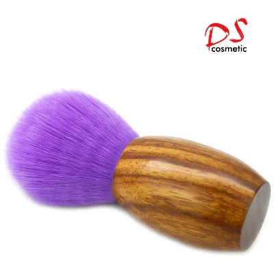 Colorful Synthetic Hair Wood Handle Shaving Brush razor Shaving Set