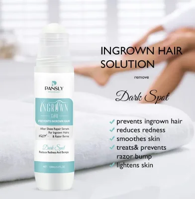 PANSLY Gentle Repair Serum Inner Growth Essence for Ingrown Hair & Razor Burns Reduces Redness and Bumps Balm Form
