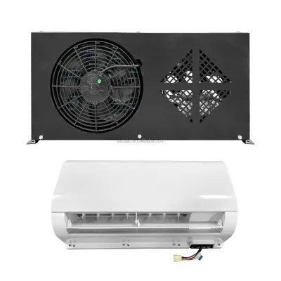 Hidden RV Parking Air Conditioner 24V/12V DC Battery Powered Cabin Sleeper Unit 1000W Refrigerating Power 2400W Cooling Capacity
