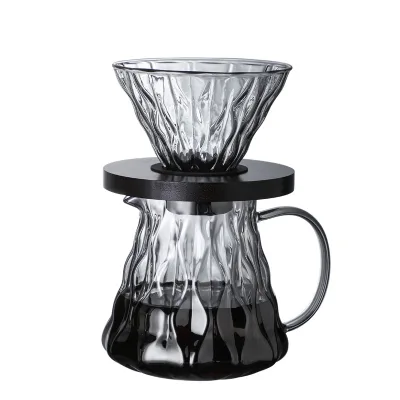 Wholesale High Borosilicate Heat Resistance Glass 500ml Coffee Dripper