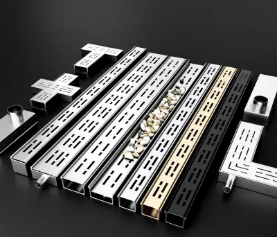 Factory square Linear Drain Stainless Steel Stainless Steel Floor Drain Drainage