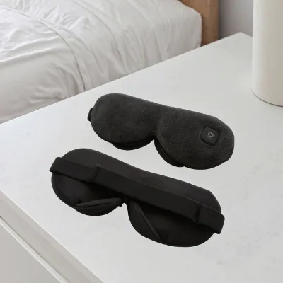 Wireless 22*8.5cm Portable Heated Eye Mask Safety Design Customized Cloth Cover for Travel Office Eye Health Supplies