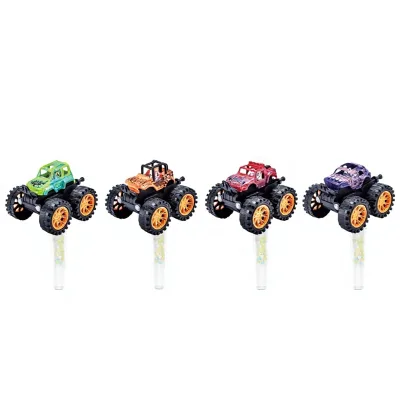 Wholesale Cheap Price Beilisi T888-28 Mini Plastic Candy Toys Simulation Off-road Vehicle Style Single-inertia Stunt Toy for