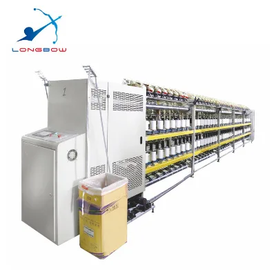 KS-160A Elastic Rubber Yarn Doubling Covering Machine