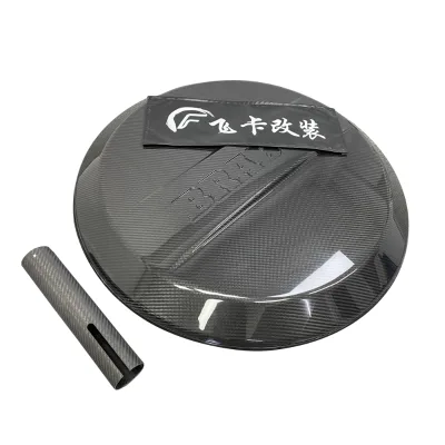 B Style Carbon Fiber Spare Wheel Tire Cover for Mercedes-benz G-Class W463 W464 G500 G550 G55 G63 Spare Tire Cover