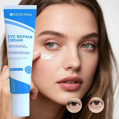 Custom Logo Fast-Absorbing Eye Care Moisturizes Anti-wrinkle Reduces The Look Of Dark Circles Under Eye Repair Cream