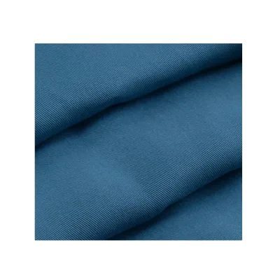 Eco-friendly Fabric Plain Dyed Loycel Twill Fabric for Clothes