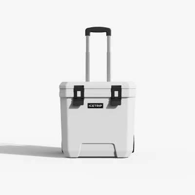 24l Portable Plastic Coolest Ice Chest Water Cooler Box with Wheels Wheel for Fishing and Medical