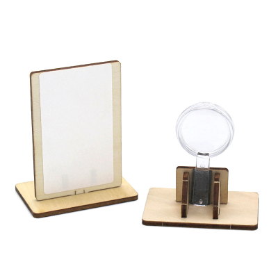 School Students Learning Materials Assembly Wood STEM Educational Toys Kids Physics Science Magnifying Glass Imaging Experiment