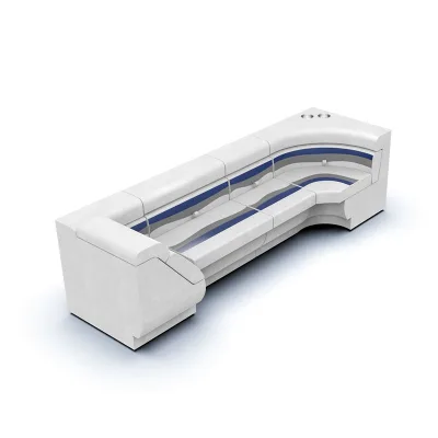 We Design,build,sell Marine Pontoon Furniture Seats Directly,customization OEM Pontoon Furniture Sofa