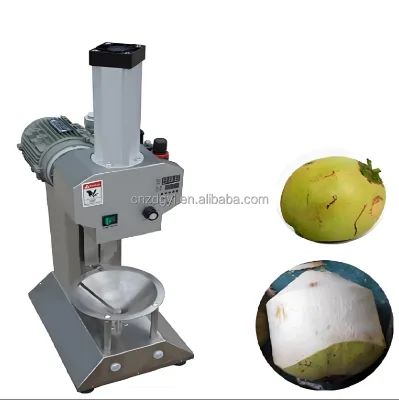 Automatic Coconut Shell Cutter Machine Adjustable Blade for Precise Half Cutting