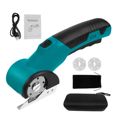 Rechargeable Cordless Brushless Stainless Steel Small Ergonomic Metal Tailor's Cutting Electric Scissors