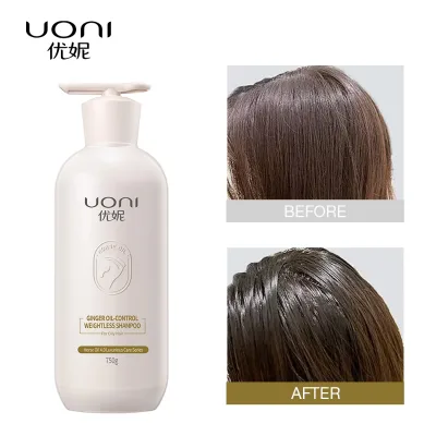 Natural Ingredients Hair Fall Control Shampoo Organic Oil Control Shampoo Long Lasting Ginger Hair Shampoo for Oily Hair